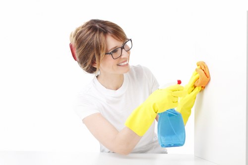 Professional cleaning equipment used for a retail or office space in Lambeth