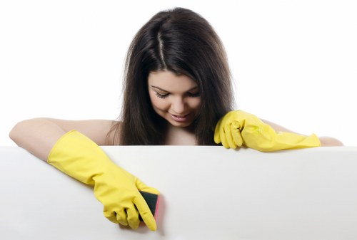 Local carpet cleaning team preparing equipment for a Lambeth property